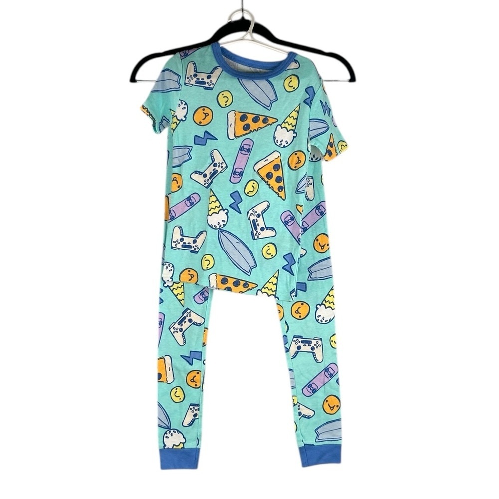 Cat & Jack Boy's 2 Piece Novelty Cozy Comfy Pajama Set Size 6 New with tags!